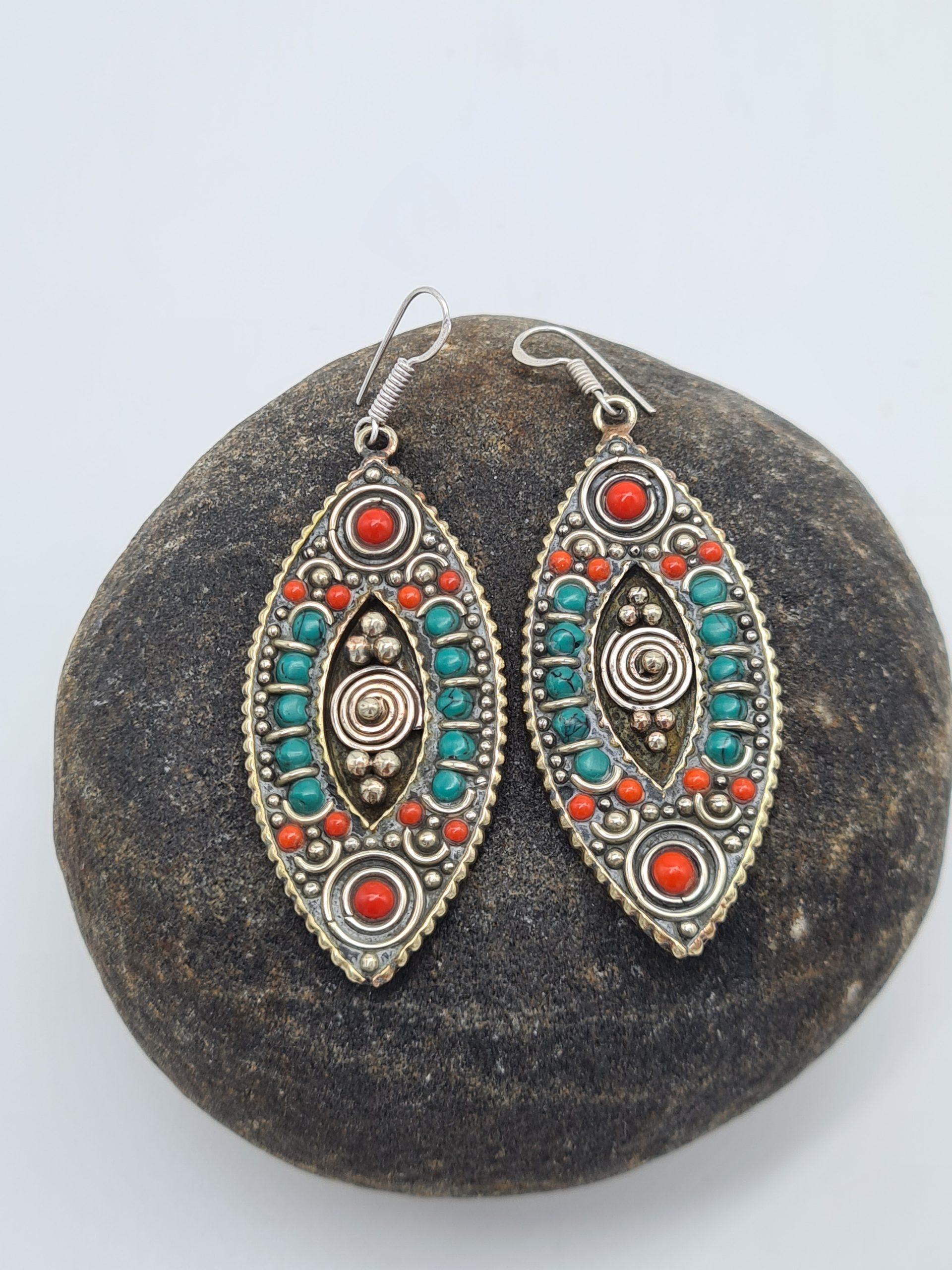 Long dangle earrings - Image 5