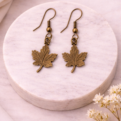 Maple Leaf Earrings