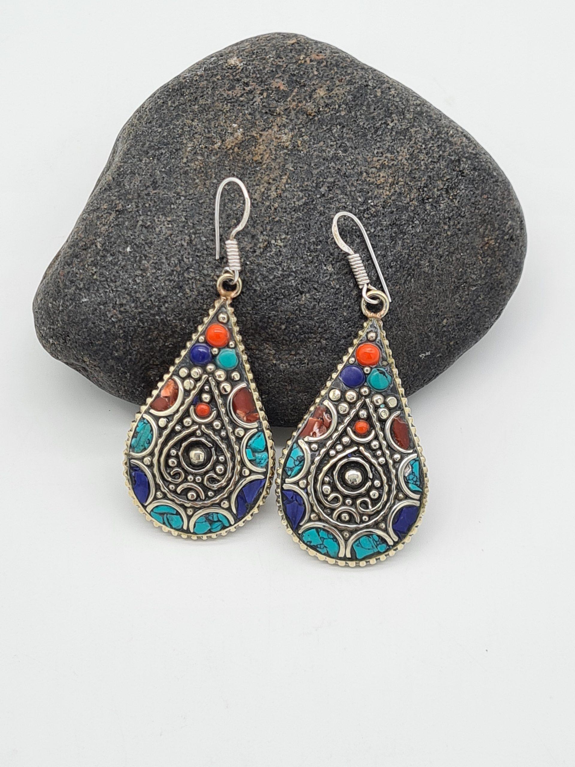 Large Mosaic Earrings