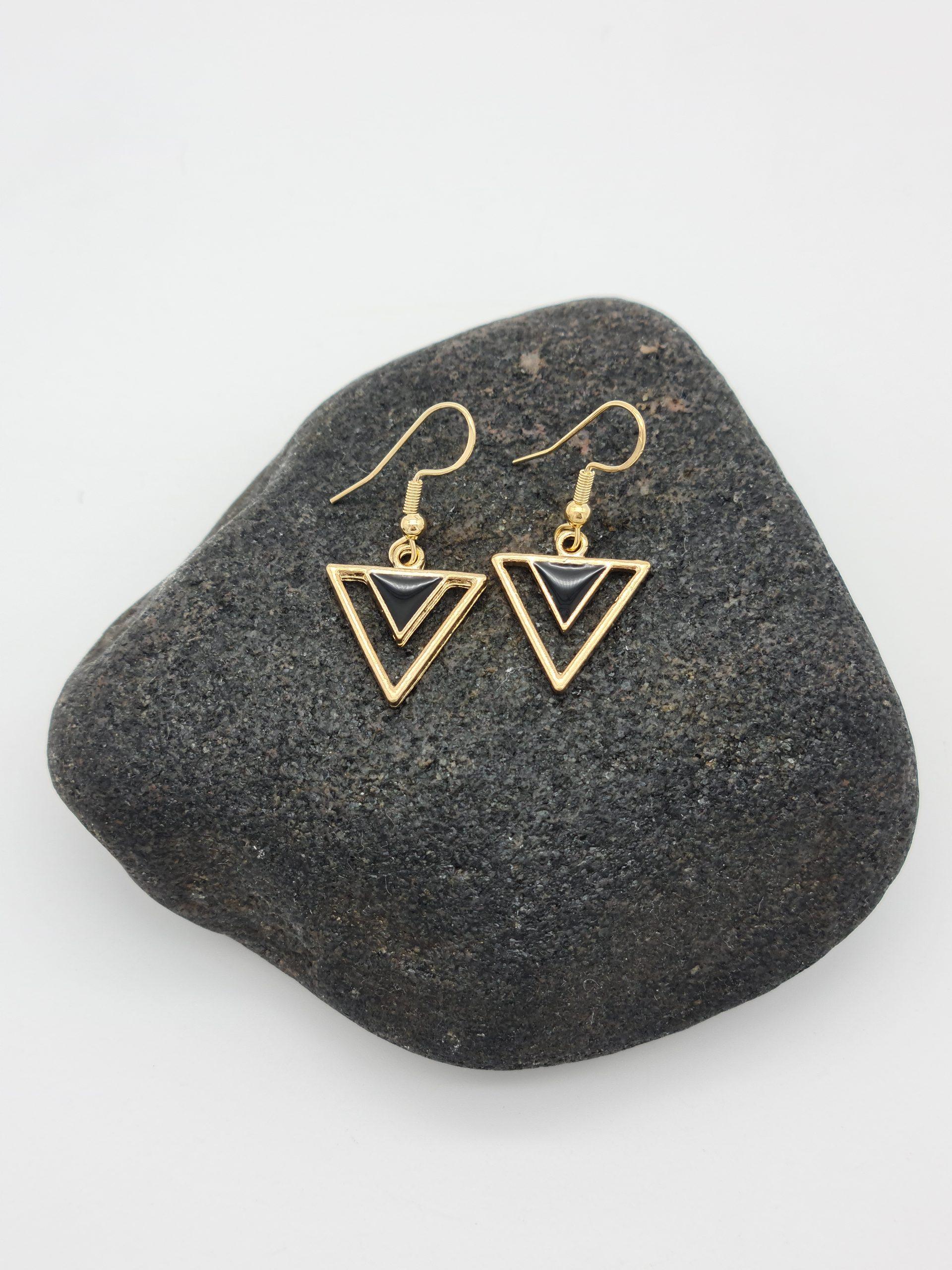Triangle Dangle Earringы - Image 2