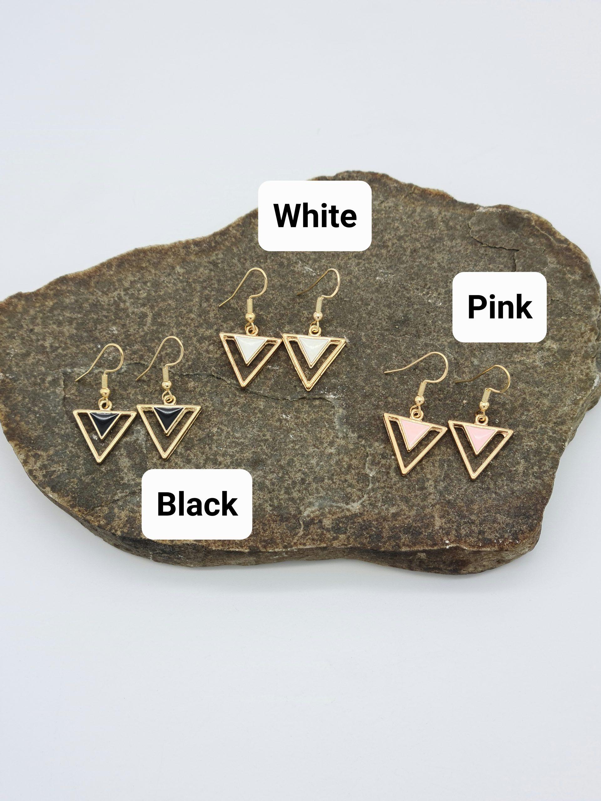 Triangle Dangle Earringы - Image 5