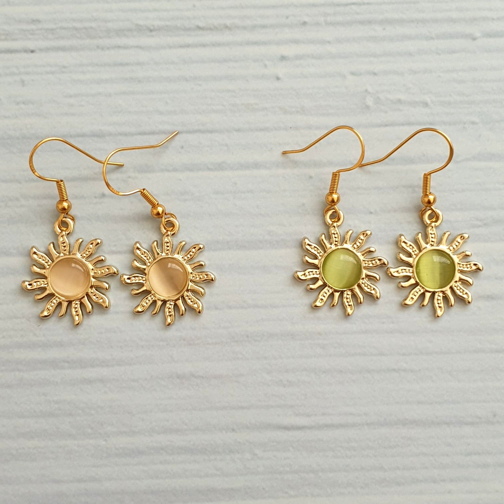 Sun Earrings, Celestial Earrings, Boho Statement Earrings, Fun Earrings, Gift for Her Nepalese