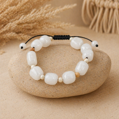 White Onyx bracelet
