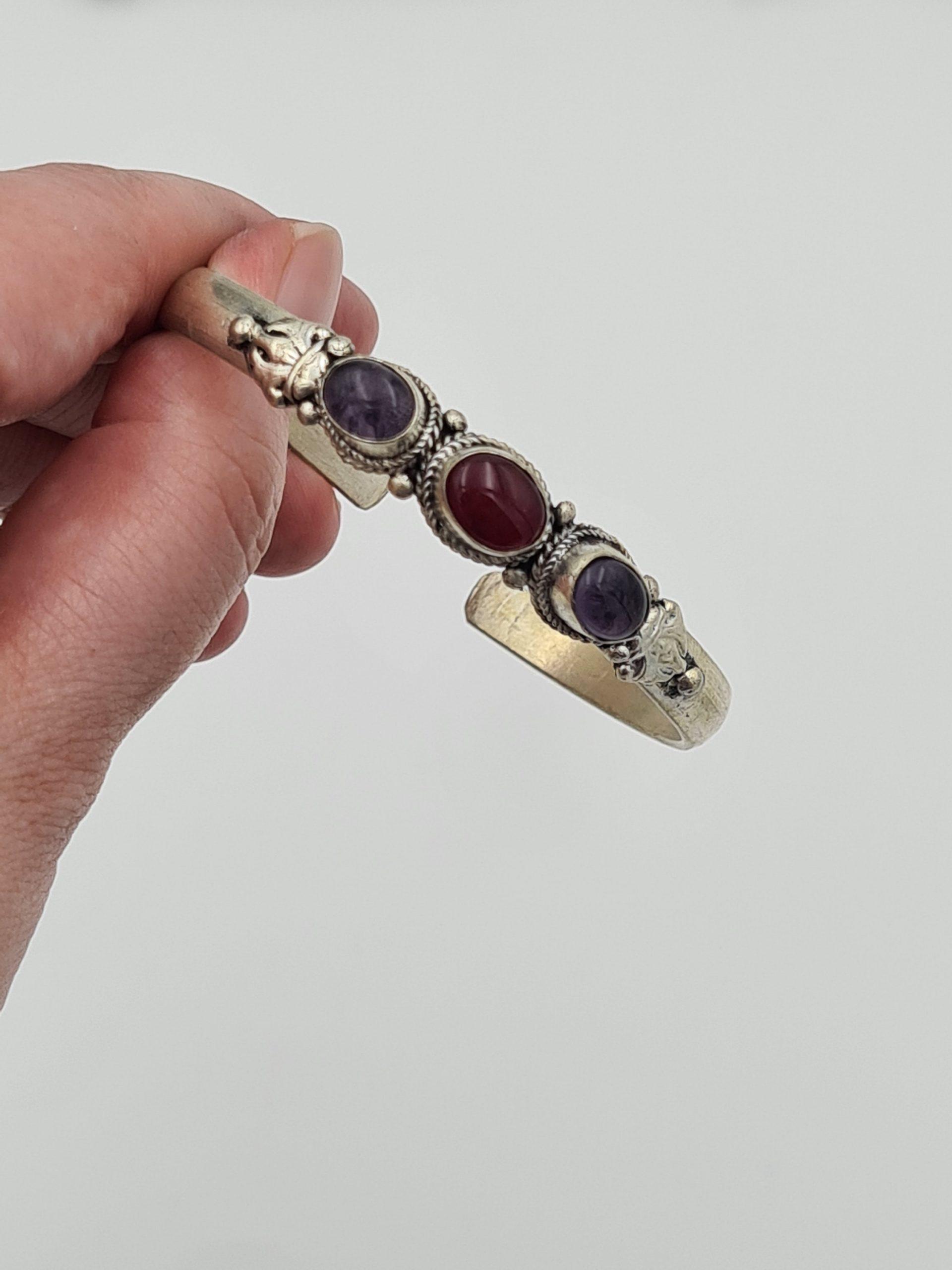 Small Rustic Bangle - Image 6