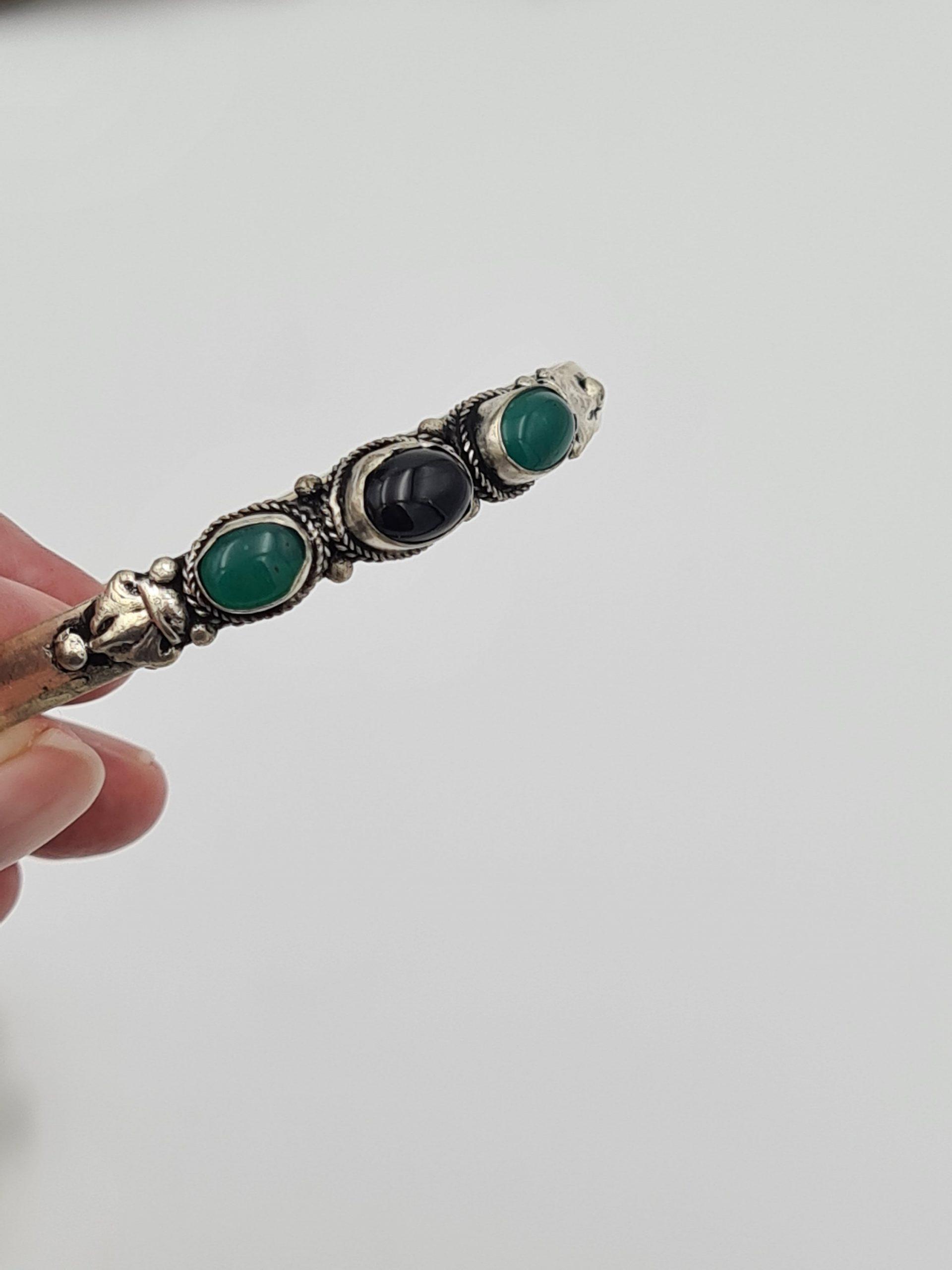 Small Rustic Bangle - Image 8