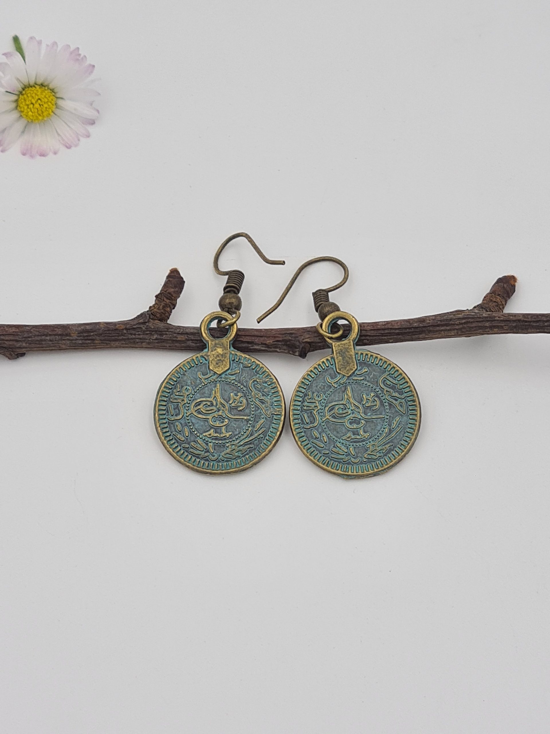 Retro Coin Earrings - Image 2