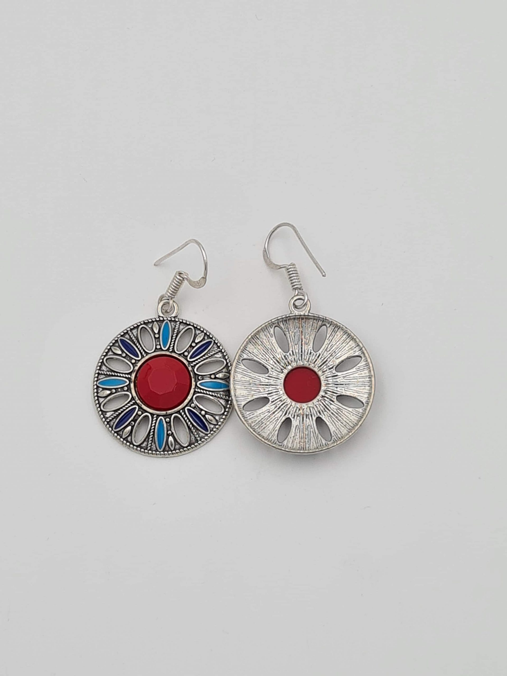 Colourful Hoop Earrings - Image 6
