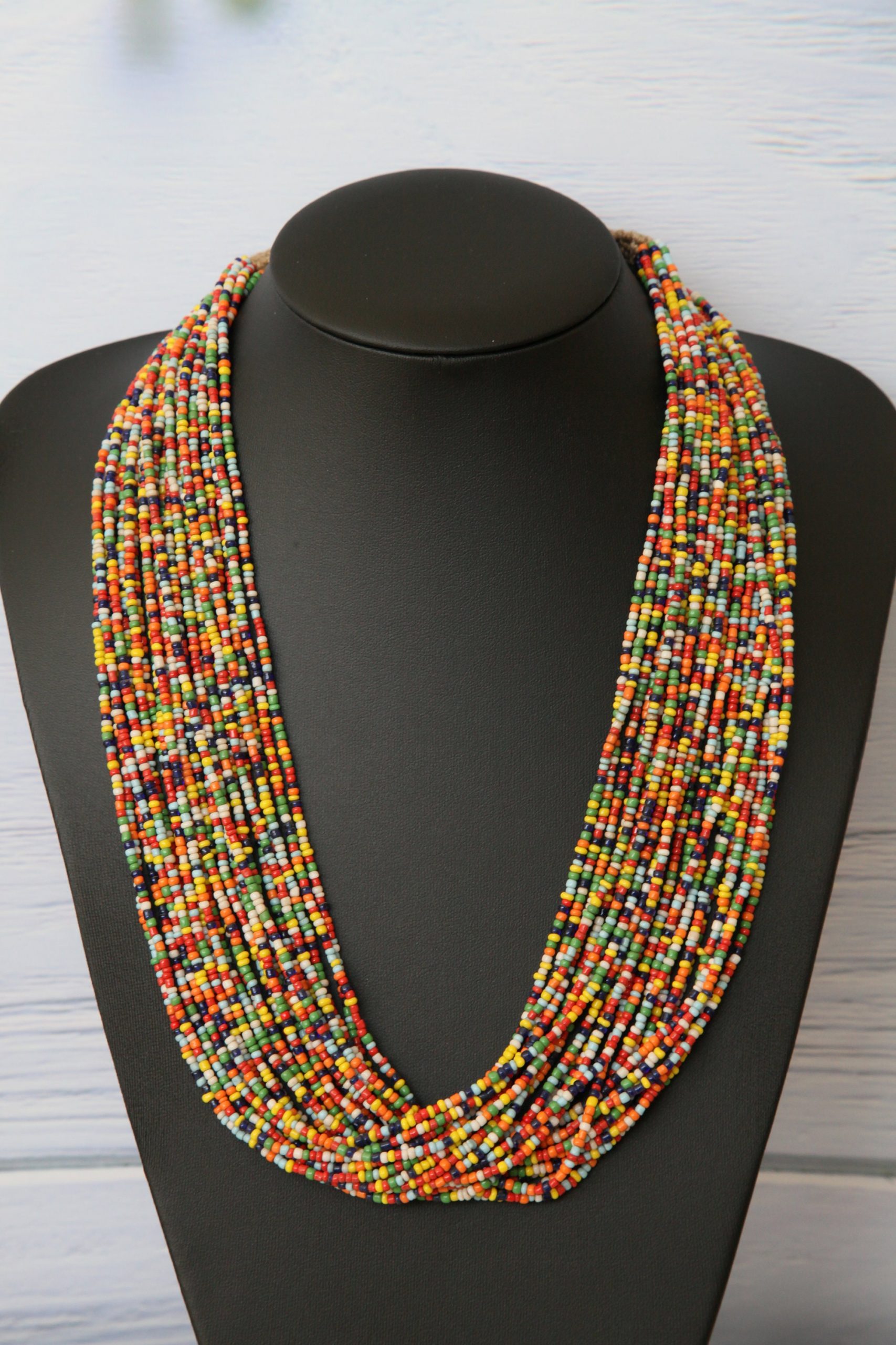 Ethnic Multi-Strand Necklace - Image 3