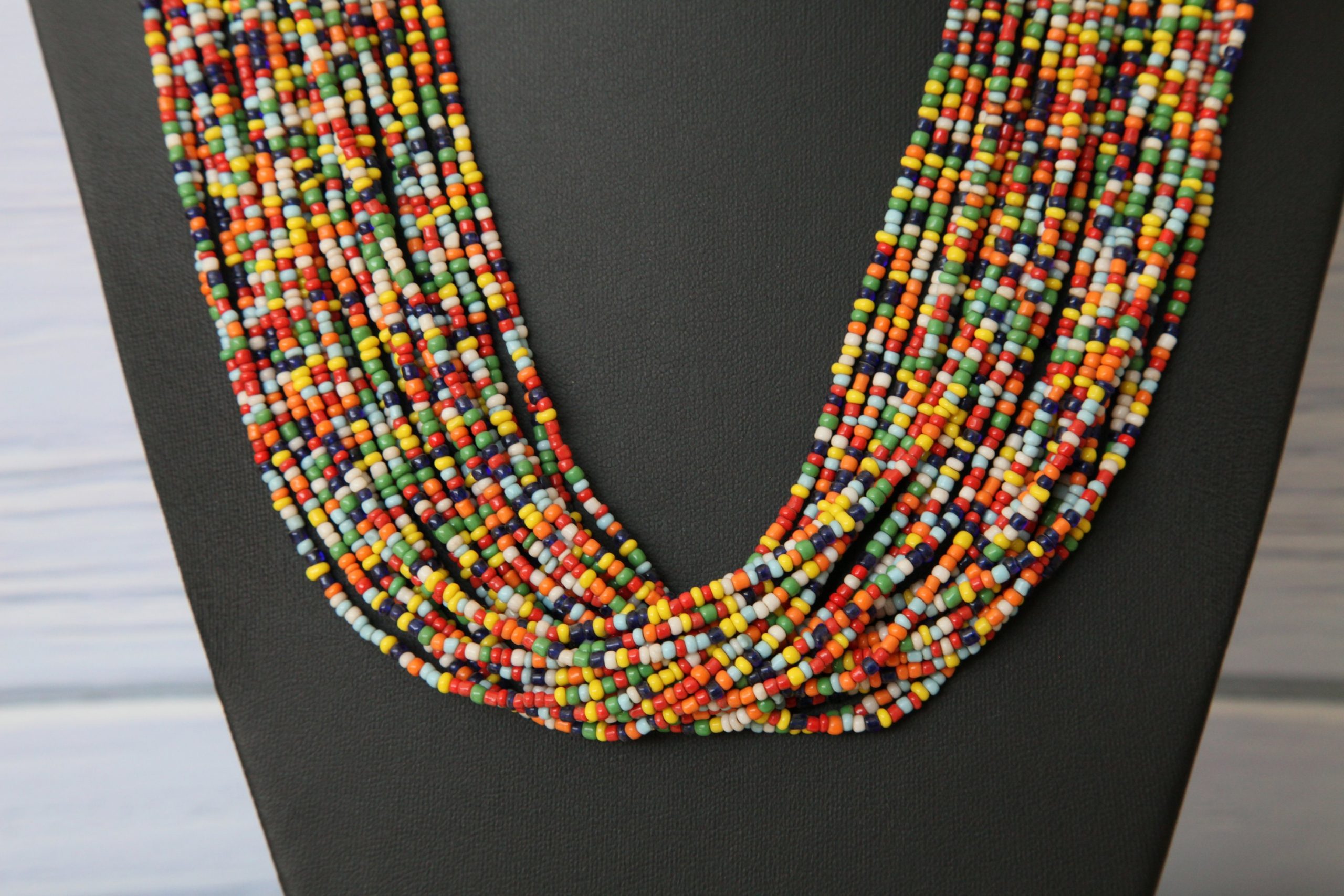 Ethnic Multi-Strand Necklace - Image 4