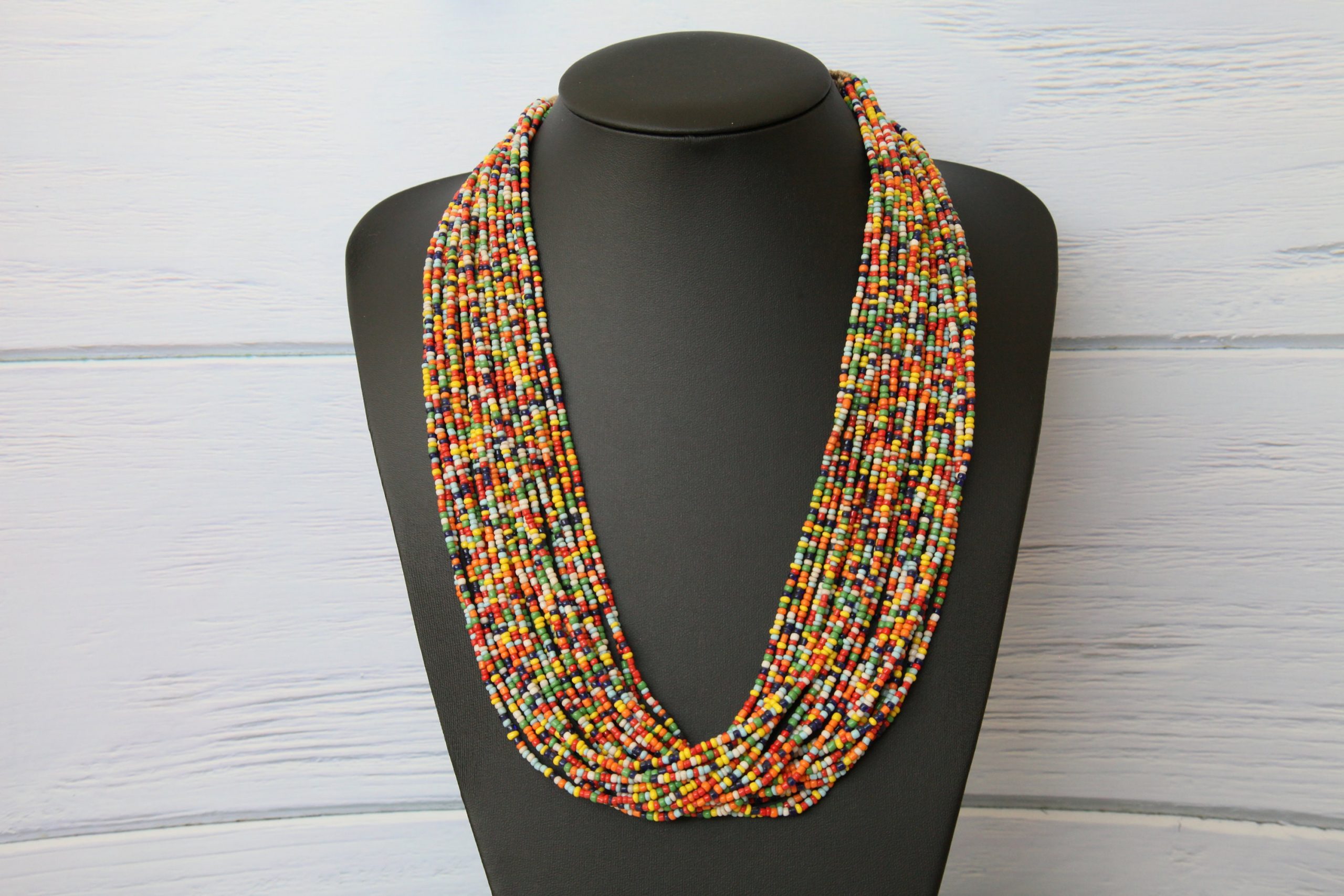 Ethnic Multi-Strand Necklace