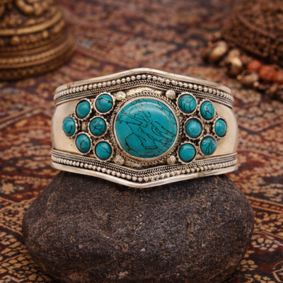 Large Turquoise Bangle