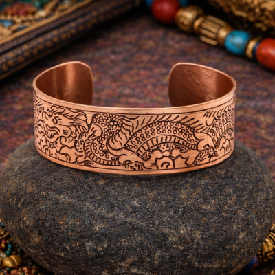 Pure Coppe Dragon Bracelet