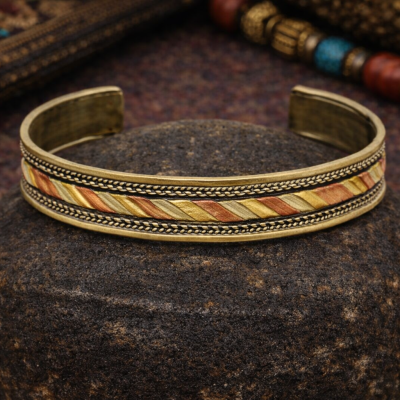 Viking Copper Brass Bangle